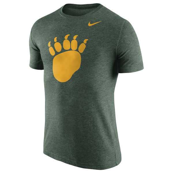Baylor Bears Nike Logo Plus Tri-Blend WEM T-Shirt - Heather Green,We sell and wholesale Baylor Bears Nike Logo Plus Tri-Blend WEM T-Shirt - Heather Green on line form chian!
